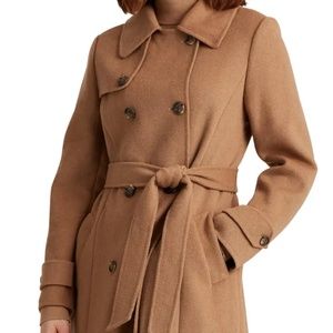 Ralph Lauren Wool Blend Trenchcoat Size 2/M